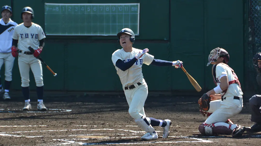 早稲田大学 対 東洋大学(2023年3月20日(月)一本杉公園野球場 第1試合)