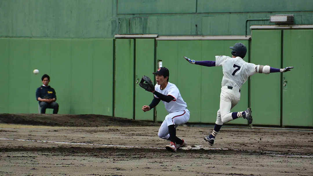 明治大学 対 日本大学(2023年3月21日(火)スリーボンドベースボールパーク上柚木 第1試合)