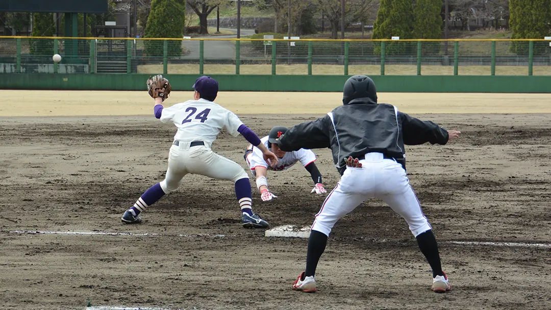 明治大学 対 日本大学(2023年3月21日(火)スリーボンドベースボールパーク上柚木 第1試合)