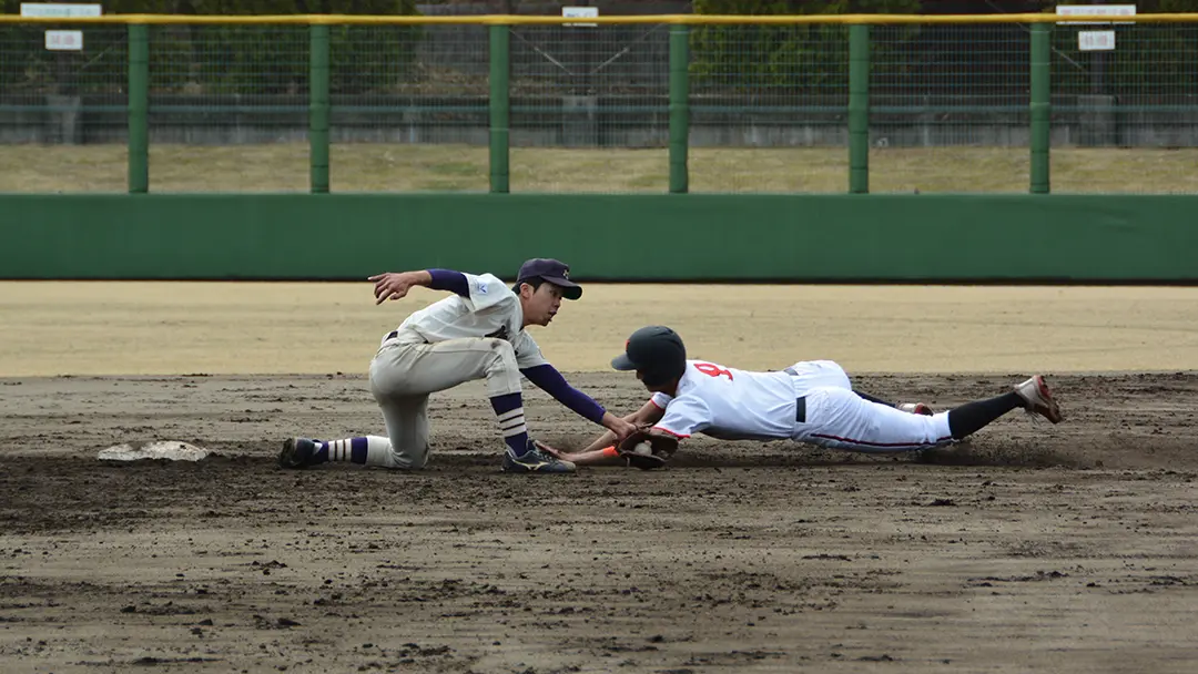 明治大学 対 日本大学(2023年3月21日(火)スリーボンドベースボールパーク上柚木 第1試合)