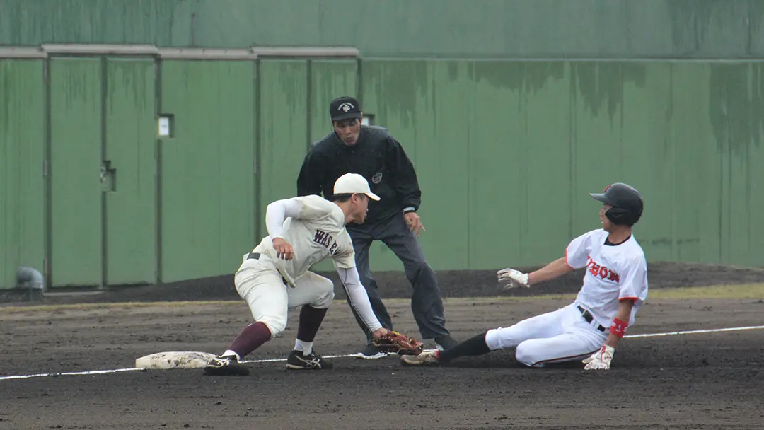 早稲田大学 対 日本大学(2023年3月23日(木)スリーボンドベースボールパーク上柚木 第1試合)